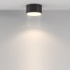 Стеклянный точечный светильник Glory C094CL-GX53-B прозрачный цилиндр Maytoni