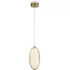 Стеклянный подвесной светильник Lolli FR6139PL-L8BS круглый прозрачный Freya