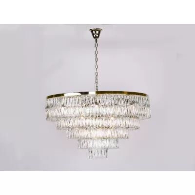 Подвесная люстра 10120 10129+17/C gold Newport Подвесная люстра 10120 10129+17/C gold Newport