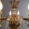 Стеклянная подвесная люстра Monna 5126/07 LM-6 прозрачная Divinare