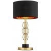 Интерьерная настольная лампа  LDT 5523 MD+BK цилиндр черный Lumina Deco