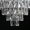 Хрустальная потолочная люстра Бриз 111014416 прозрачная MW-Light