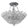 Хрустальная потолочная люстра Патриция 447010912 прозрачная MW-Light