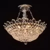 Хрустальная потолочная люстра Патриция 447010912 прозрачная MW-Light