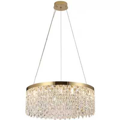Подвесная люстра 8530 8531/60 С gold polished Newport