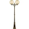 Наземный фонарь Globo Prism gold 88209PGA Gb цвет янтарь форма шар Oasis Light