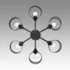 Потолочная люстра Tidina 8238/6C черная Lumion