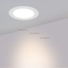 Стеклянный точечный светильник DL 021441 белый Arlight