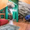Подвесной светильник Fes 1382-3P коричневый Favourite