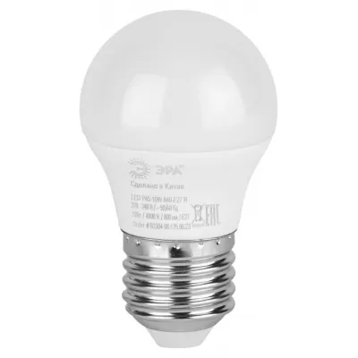 Лампочка светодиодная LED P45-10W-840-E27 R ЭРА Лампочка светодиодная LED P45-10W-840-E27 R ЭРА
