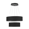 Подвесная люстра Sava 8373/55L черная цилиндр Lumion