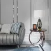 Интерьерная настольная лампа Crystal Table Lamp BRTL3203R белый цилиндр DeLight Collection