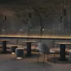 Подвесной светильник Focus Design P038PL-01B цилиндр черный Maytoni
