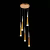 Подвесной светильник Orpelo SLE200103-05 конус белый Evoluce