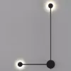 Настенный светильник Satellite 7008/10WL черный Odeon Light