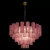 Стеклянная подвесная люстра Murano 10580/800 Pink Loft It