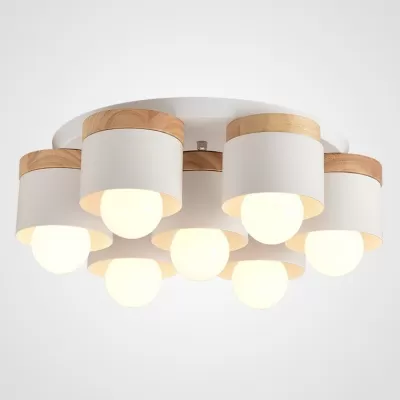 Потолочная люстра BERGSTEN BERGSTEN01 ImperiumLoft белая