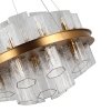 Стеклянная подвесная люстра BRCH9191 BRCH9191-AB прозрачная DeLight Collection