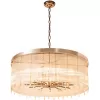 Хрустальная подвесная люстра Montana 10299/800 French gold прозрачная цилиндр Loft It