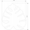 Настенный светильник Monstera 6436 Monstera бежевый TK Lighting