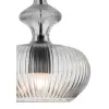 Стеклянный подвесной светильник Ideale V000130 прозрачный