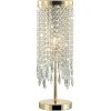 Хрустальный интерьерная настольная лампа Chokka 5028/1T прозрачный Odeon Light