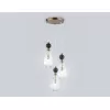 Стеклянный подвесной светильник Ceramo Modern LH53290 конус прозрачный Ambrella