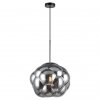 Стеклянный подвесной светильник Strawberry GRLSP-8211 форма шар серый Lussole
