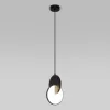 Подвесной светильник Lang 50225/1 LED черный черный круглый Eurosvet