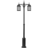 Стеклянный наземный фонарь LONDON L 64810LA/K/09 down Bl Oasis Light Стеклянный наземный фонарь LONDON L 64810LA/K/09 down Bl Oasis Light