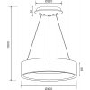 Подвесной светильник Sculptoris 342183 белый Deko-Light