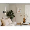 Стеклянное бра High Light LH55355 прозрачное цилиндр Ambrella