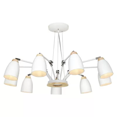 Подвесная люстра Watchman LOFT4402/9WH Loft It Подвесная люстра Watchman LOFT4402/9WH Loft It