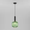 Стеклянный подвесной светильник Bravo 50182/1 зеленый Eurosvet