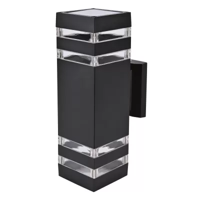 Настенный светильник уличный  UUL-S24A 2x60W/E27 IP65 BLACK Uniel