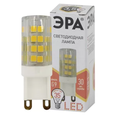 Лампочка светодиодная LED JCD-3,5W-CER-827-G9 ЭРА Лампочка светодиодная LED JCD-3,5W-CER-827-G9 ЭРА
