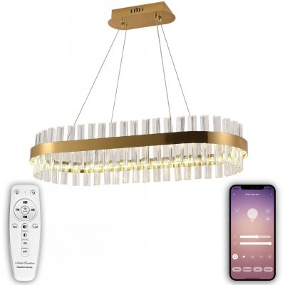 Хрустальная подвесная люстра Smart Нимбы LED LAMPS 81252 Natali Kovaltseva