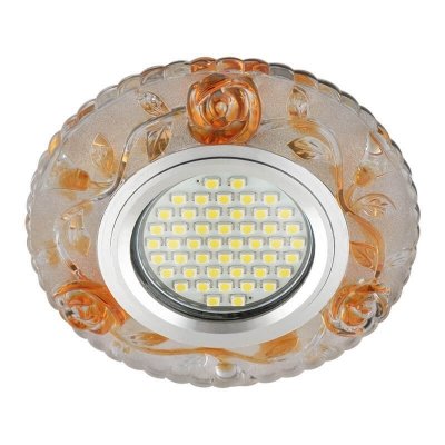 Точечный светильник Luciole DLS-L150 GU5.3 GLASSY/GOLD Fametto для гостиной