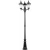 Стеклянный наземный фонарь ELBA 86409B/01 Bl Oasis Light