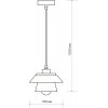 Подвесной светильник Albero 52449 6 конус серый