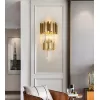 Стеклянное бра Barclay 8005W/S gold прозрачное DeLight Collection