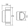 Архитектурная подсветка  78061 Gr прозрачный Oasis Light