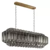 Стеклянная подвесная люстра Celebration 10579/1000R Smoke Loft It Стеклянная подвесная люстра Celebration 10579/1000R Smoke Loft It