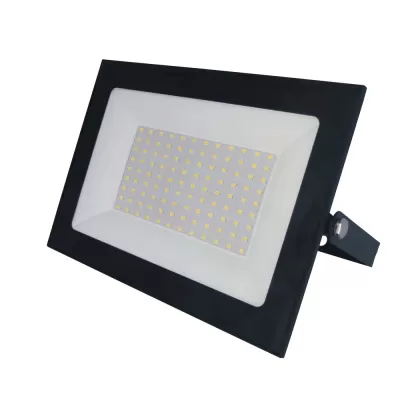 Прожектор уличный  ULF-F21-100W/3000K IP65 200-250В BLACK Uniel
