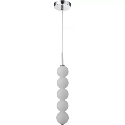 Подвесной светильник 98039 P98039-S chrome DeLight Collection форма шар