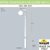 Наземный светильник Globe 400 Modern G41.365.A10.AYE27 форма шар Fumagalli