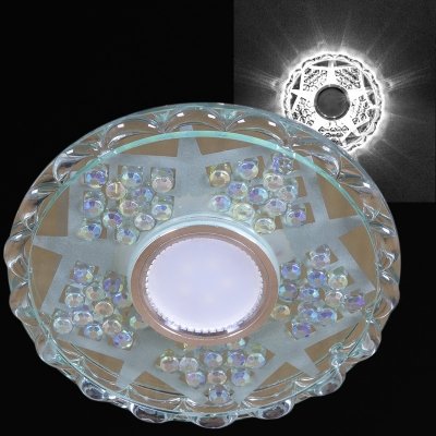 Точечный светильник  62060-9.0-001PL MR16+LED5W CL+RNB