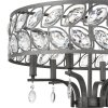 Стеклянная подвесная люстра Rosa VL3216P06 прозрачная Vele Luce