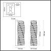 Хрустальное бра Straza 4999/10WL прозрачное Odeon Light