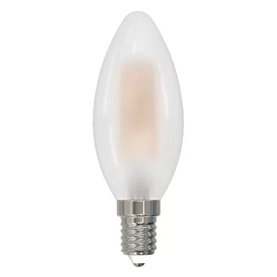 Лампочка светодиодная филаментная Optima Филамент LED-C35-7W/4000K/E14/FR/SLF Volpe Лампочка светодиодная филаментная Optima Филамент LED-C35-7W/4000K/E14/FR/SLF Volpe